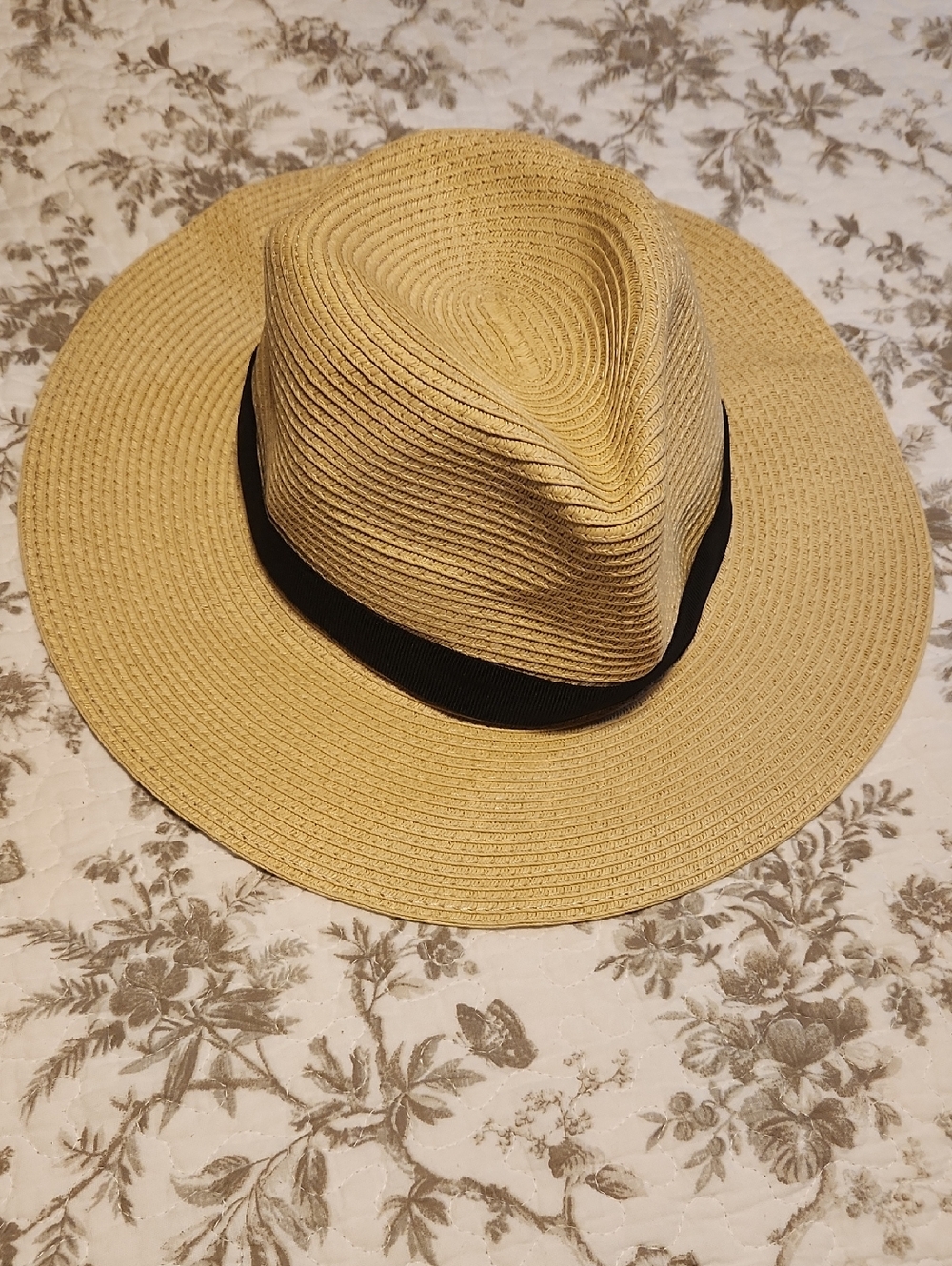 J. Crew Light Beige Straw Sun Hat